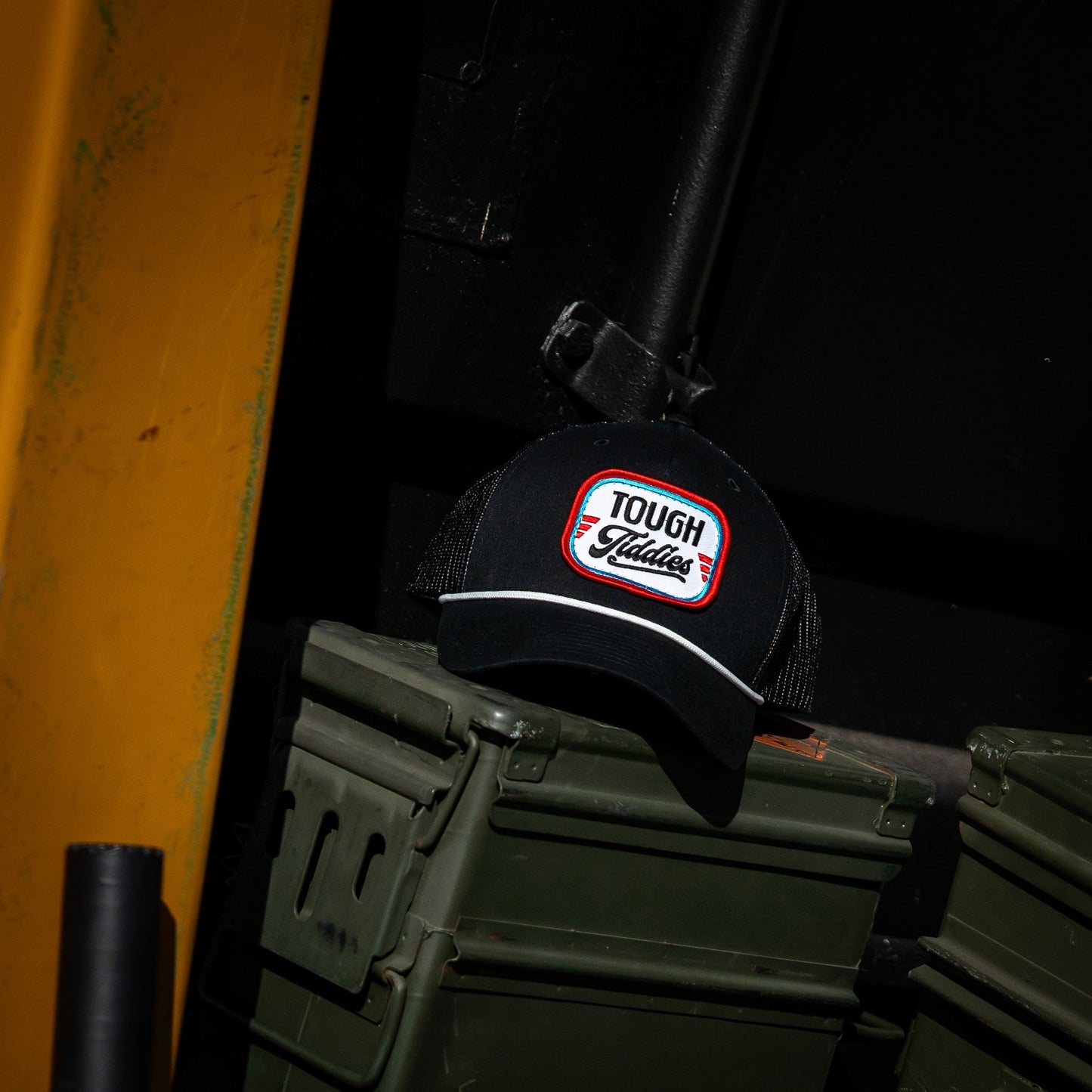 Tough Tiddies USA Patch Rope Snapback