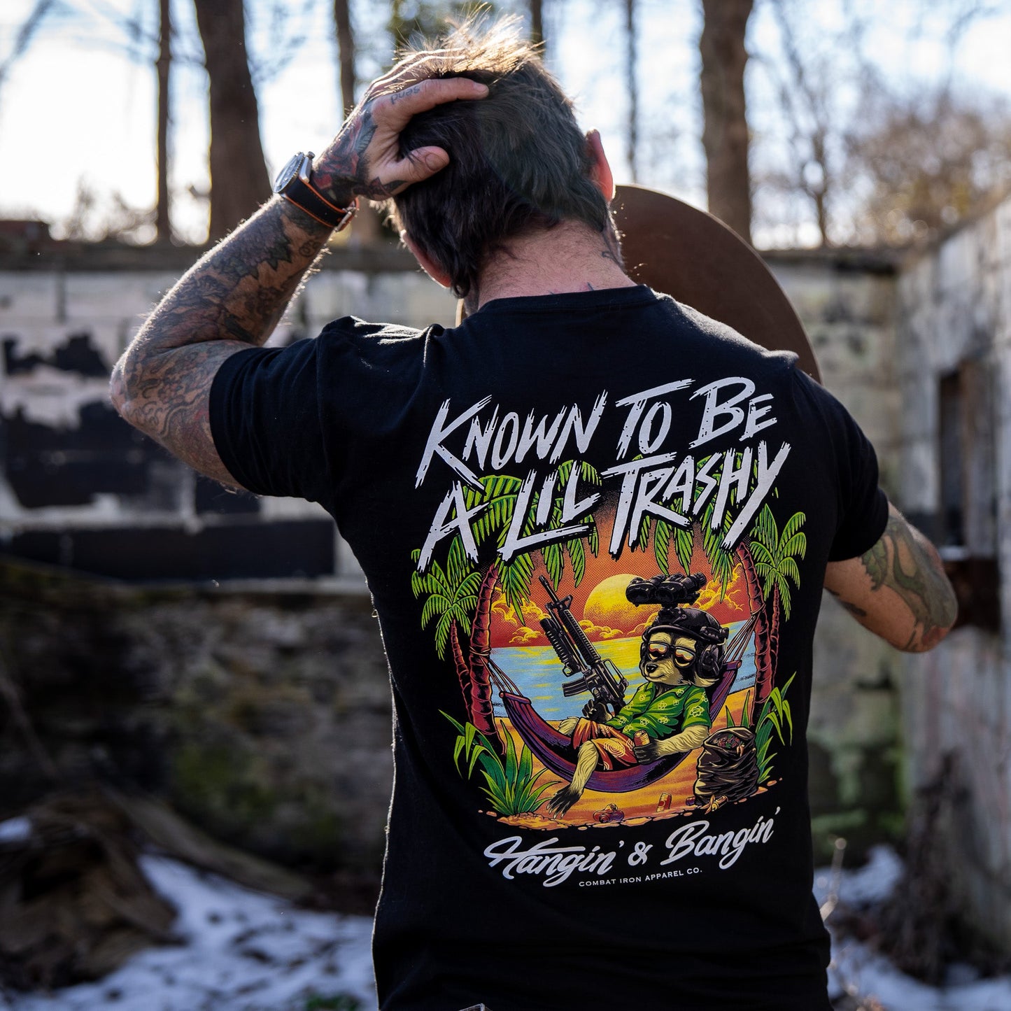 Known To Be A Lil Trashy Raccoon Men's T-Shirt