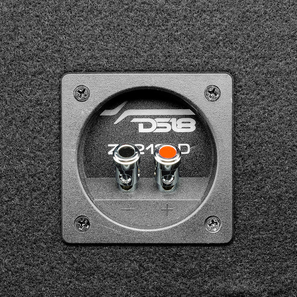 Dual 12" Loaded Subwoofer Ported Enclosure With ZR12.4D 1500 Watts Rms