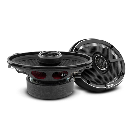 ZXI 4x6" 2-Way Coaxial Speakers with Kevlar Cone 60 Watts Rms 4-Ohm
