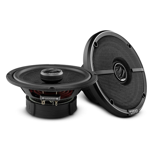 ZXI 6.5" 2-Way Coaxial Speakers with Kevlar Cone | 80W RMS 4-Ohm