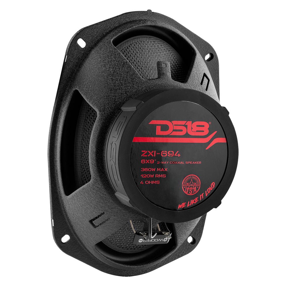 ZXI 6x9" 2-Way Coaxial Speakers with Kevlar Cone | 120W RMS 4-Ohm