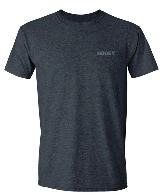HOOey Flag Fill (Charcoal) - Mens T-Shirt