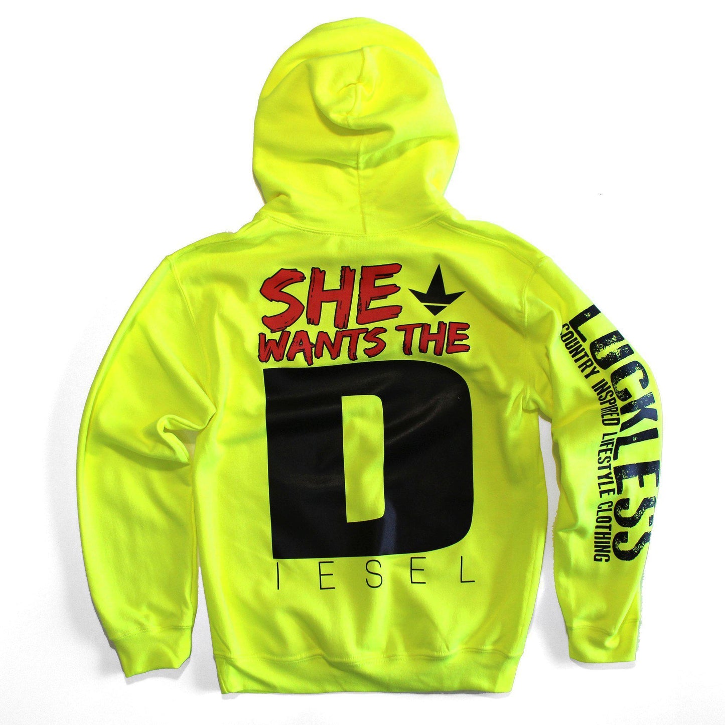 She Wants the Diesel Hoodie