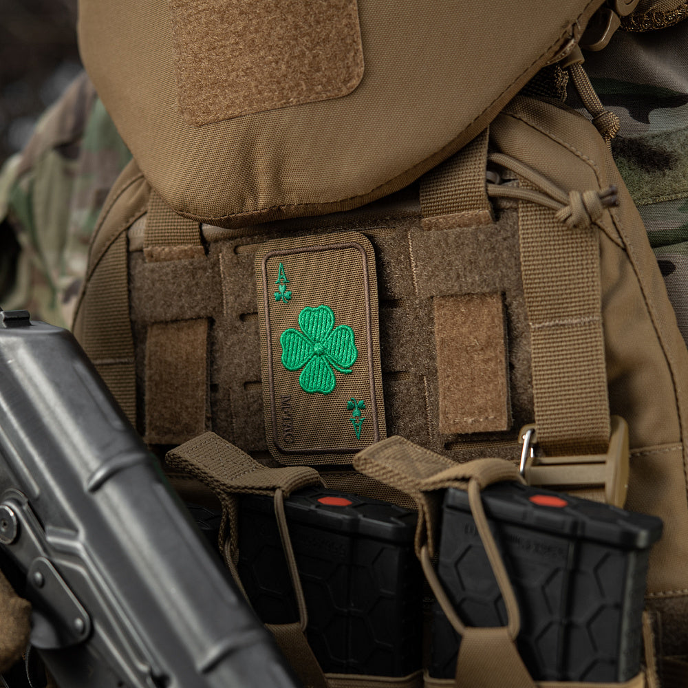 M-Tac Embroidered Patch Lucky Card