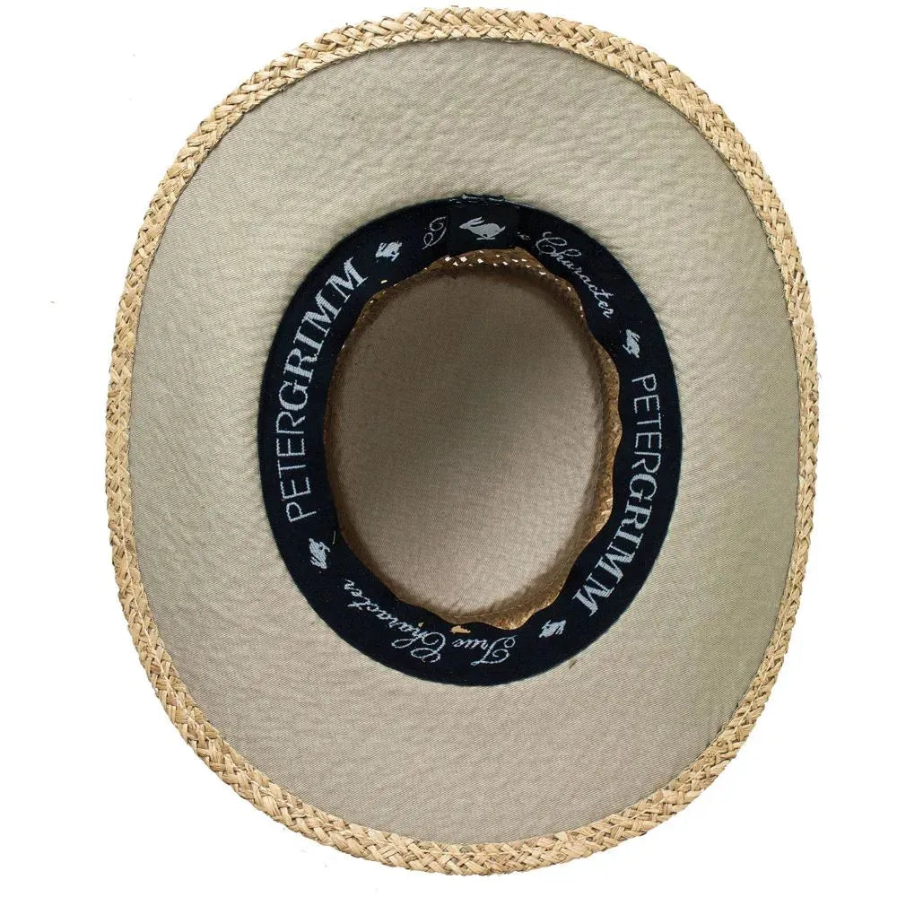 Peter Grimm Americana - Moroccan Straw Gambler Golf Hat (Closeout)