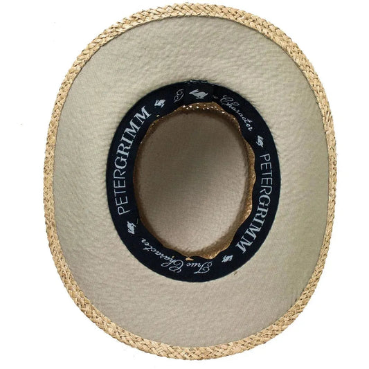 Peter Grimm Americana - Moroccan Straw Gambler Golf Hat (Closeout)