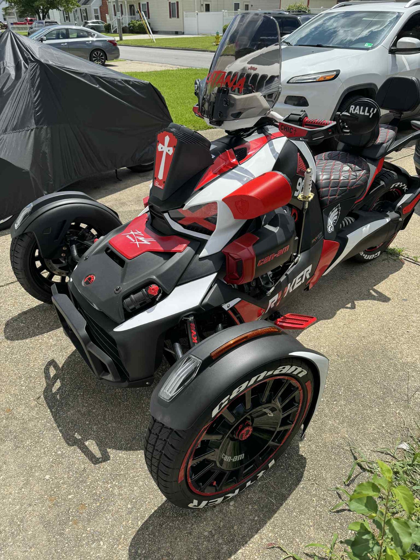 Can-Am Ryker Trinity Kit, 6.5" Hood Speaker, 4" Side Pod Speakers with Bluetooth Amp