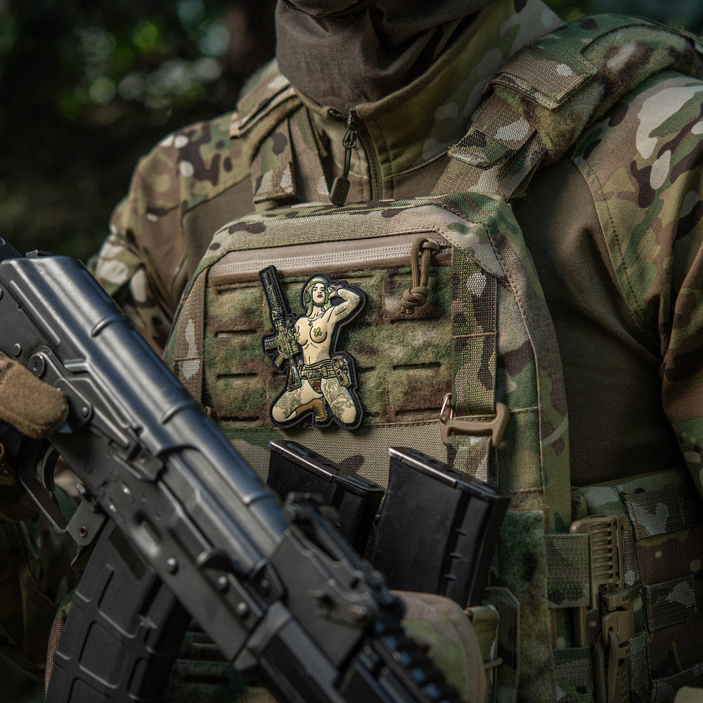M-Tac Morale Patch Tactical Girl