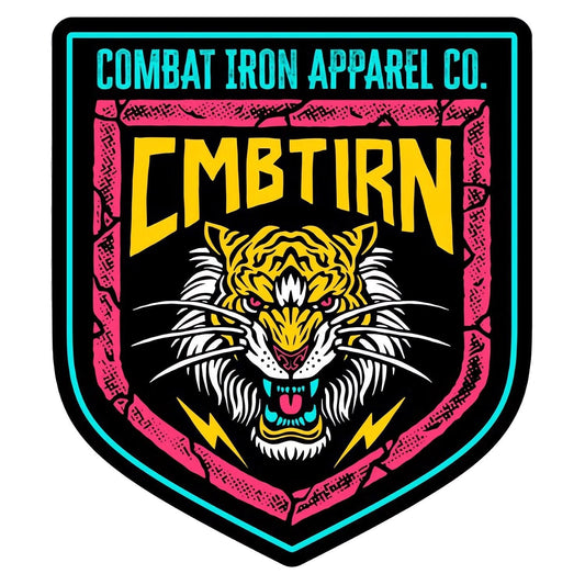 Retro Lion Branded Decal Sticker