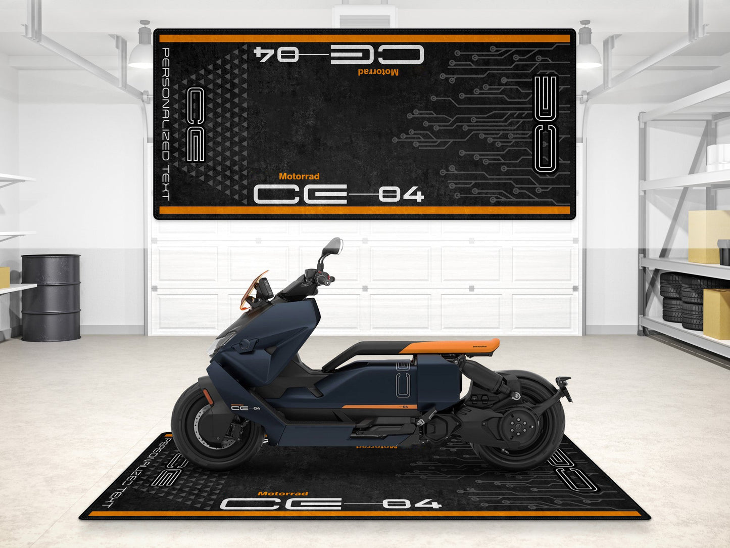 MPM Motorcycle Mat for BMW CE04 - MM7298
