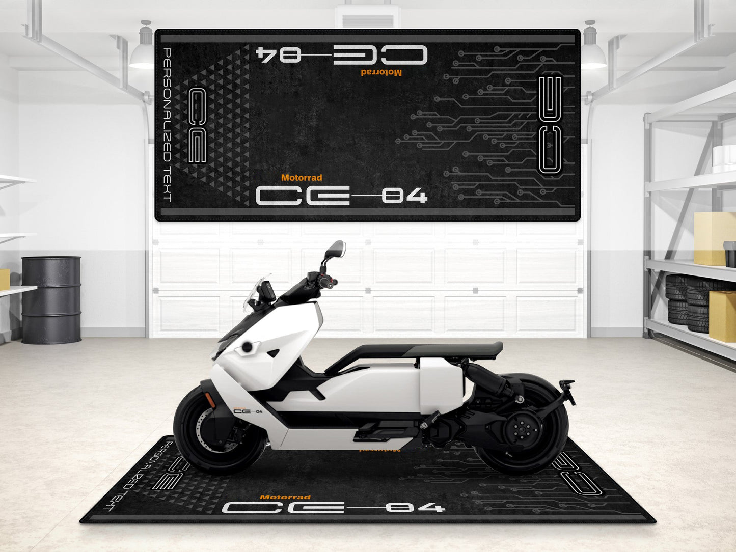 MPM Motorcycle Mat for BMW CE04 - MM7298