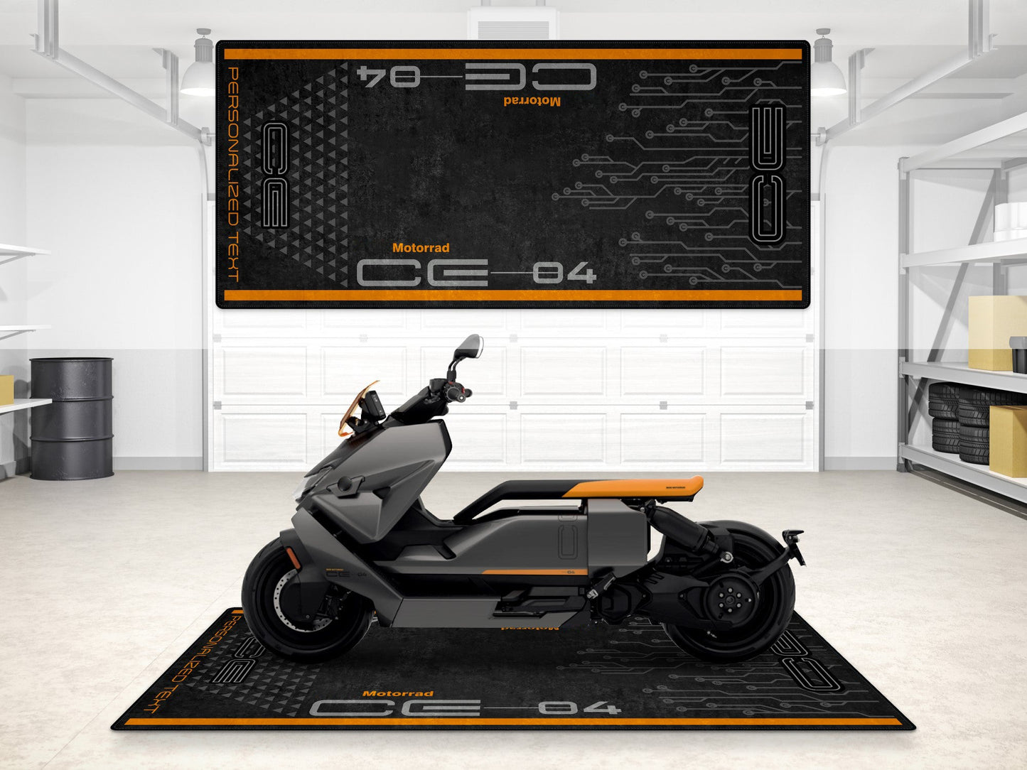 MPM Motorcycle Mat for BMW CE04 - MM7298