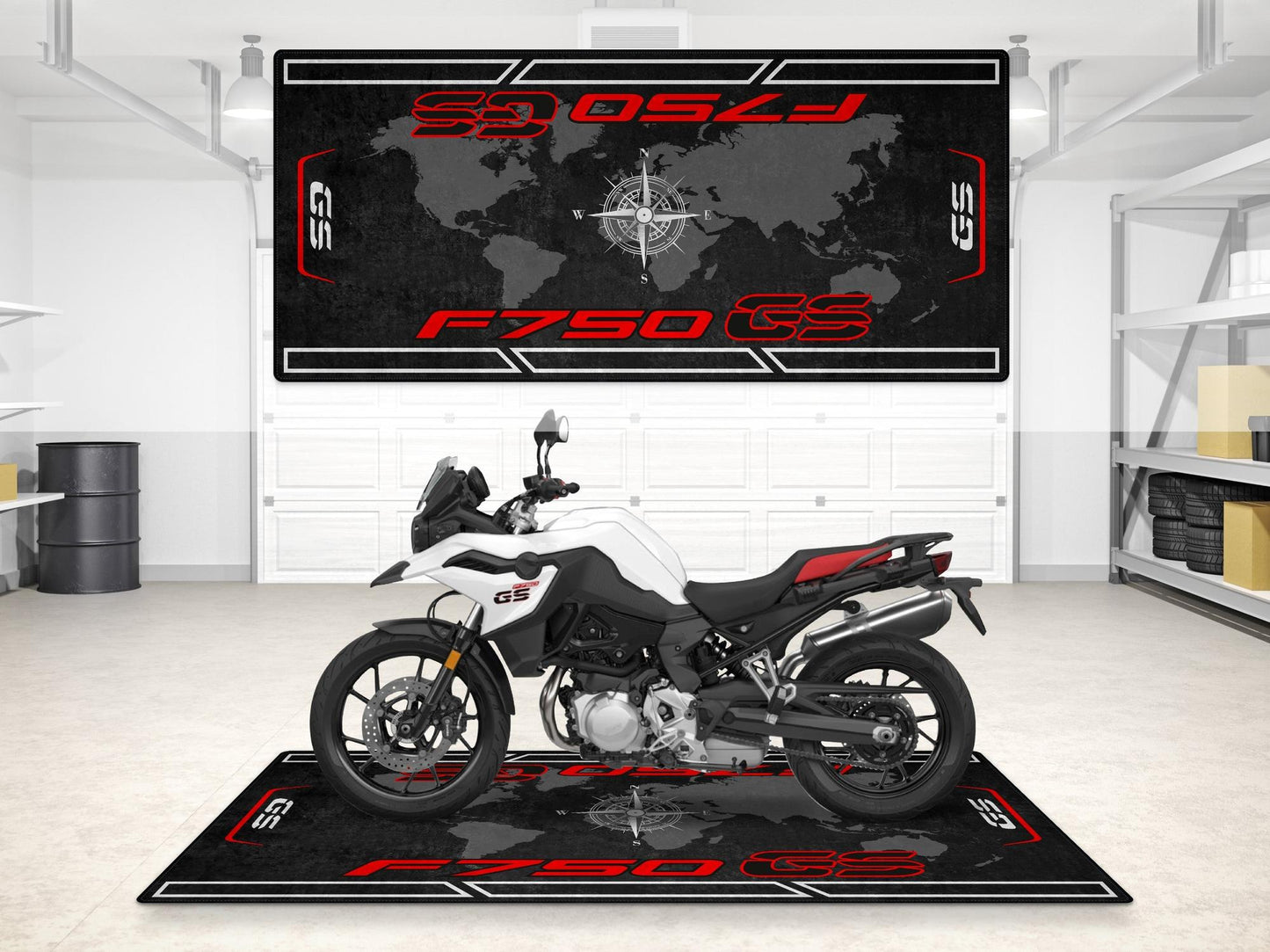 MPM Motorcycle Mat for BMW F750 GS - MM7296