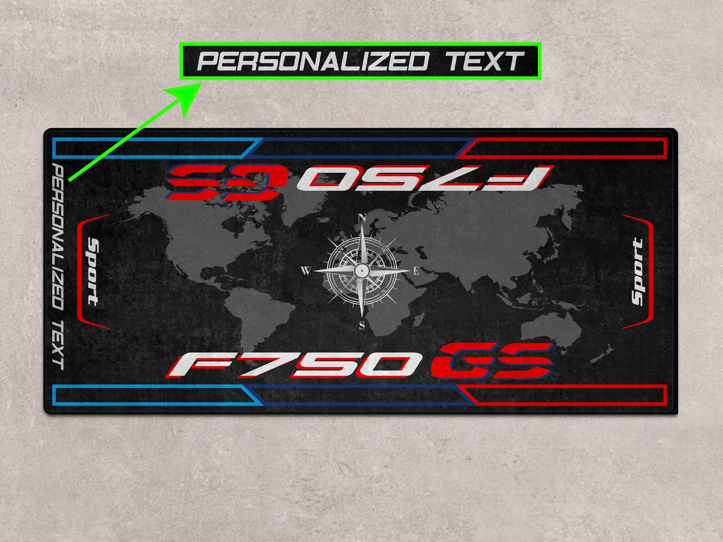 MPM Motorcycle Mat for BMW F750 GS - MM7296