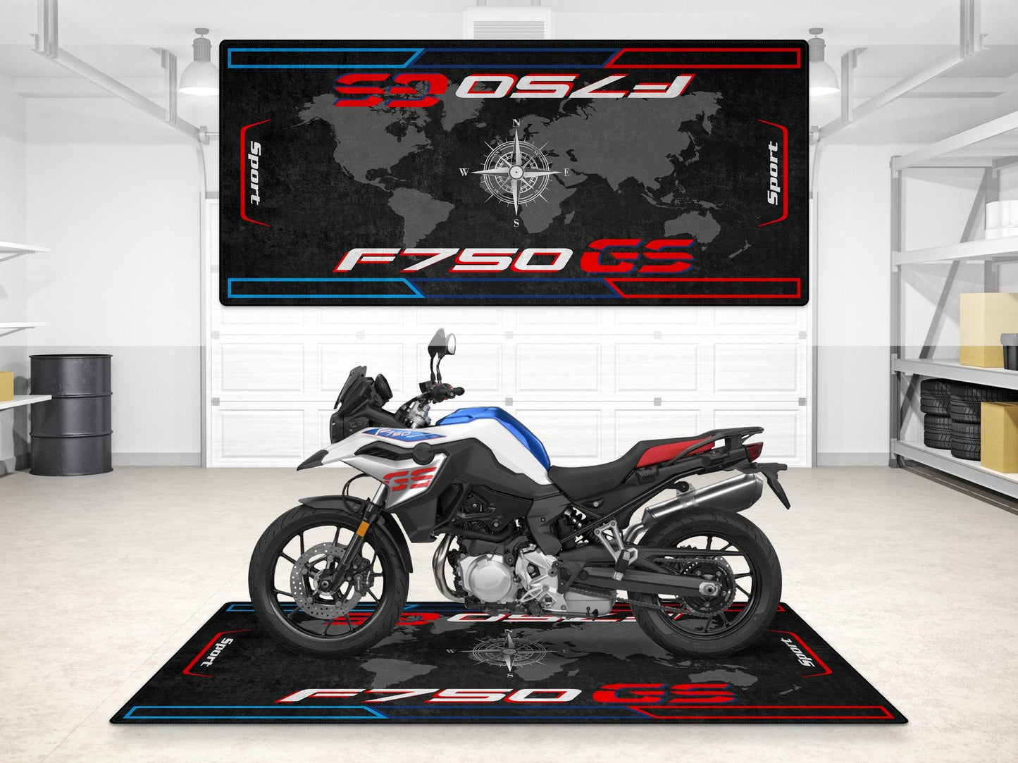MPM Motorcycle Mat for BMW F750 GS - MM7296