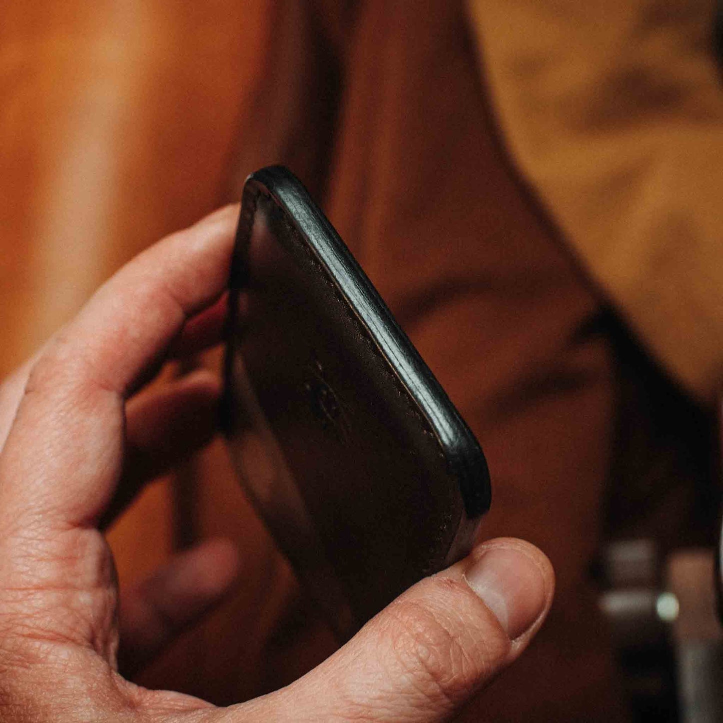 Slim Leather Wallet - Boatswain v3 | Minimalist Card Holder | EDC