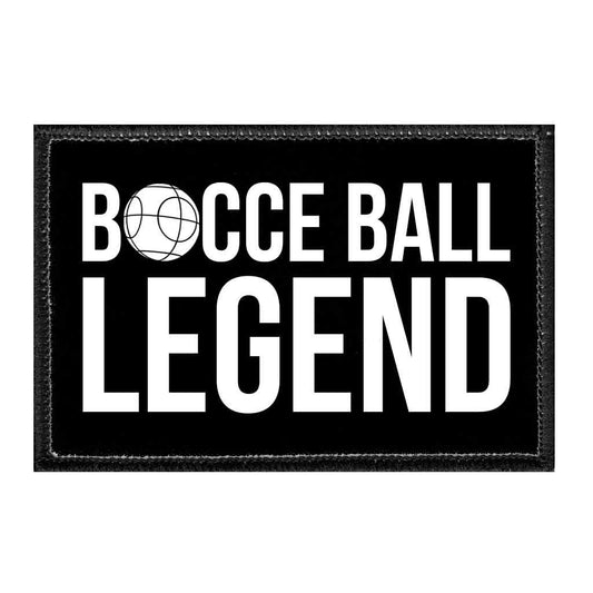 Bocce Ball Legend - Removable Patch