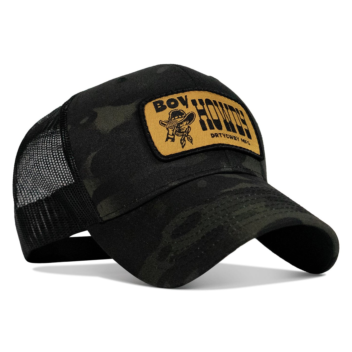 Boy Howdy Western Patch Snapback Hat