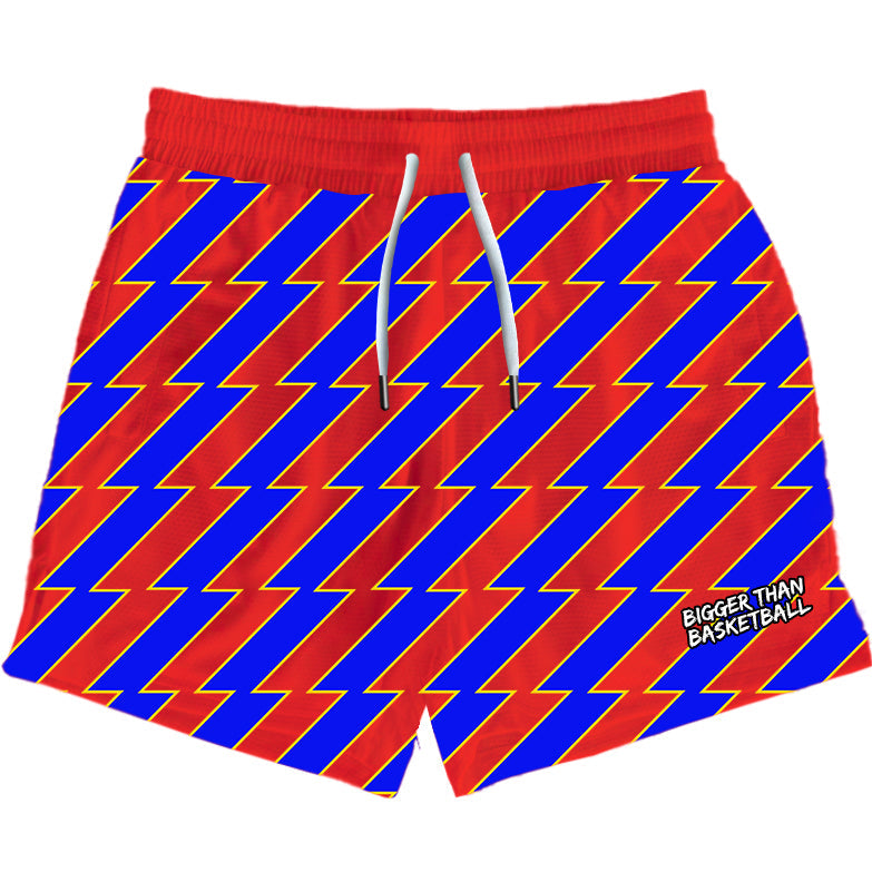 Zig-Zag - Shorts - Red/Blue