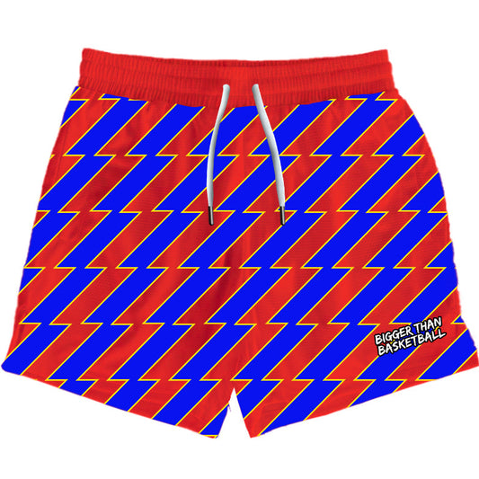 Zig-Zag - Shorts - Red/Blue