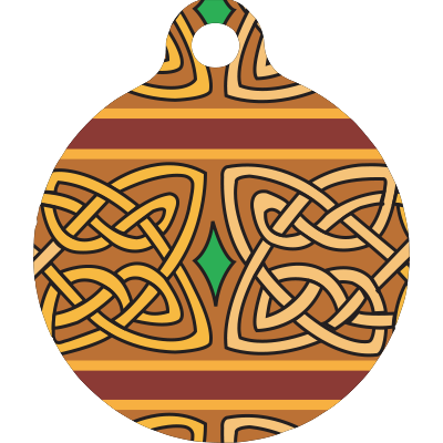 Celtic HD Dog ID Tag