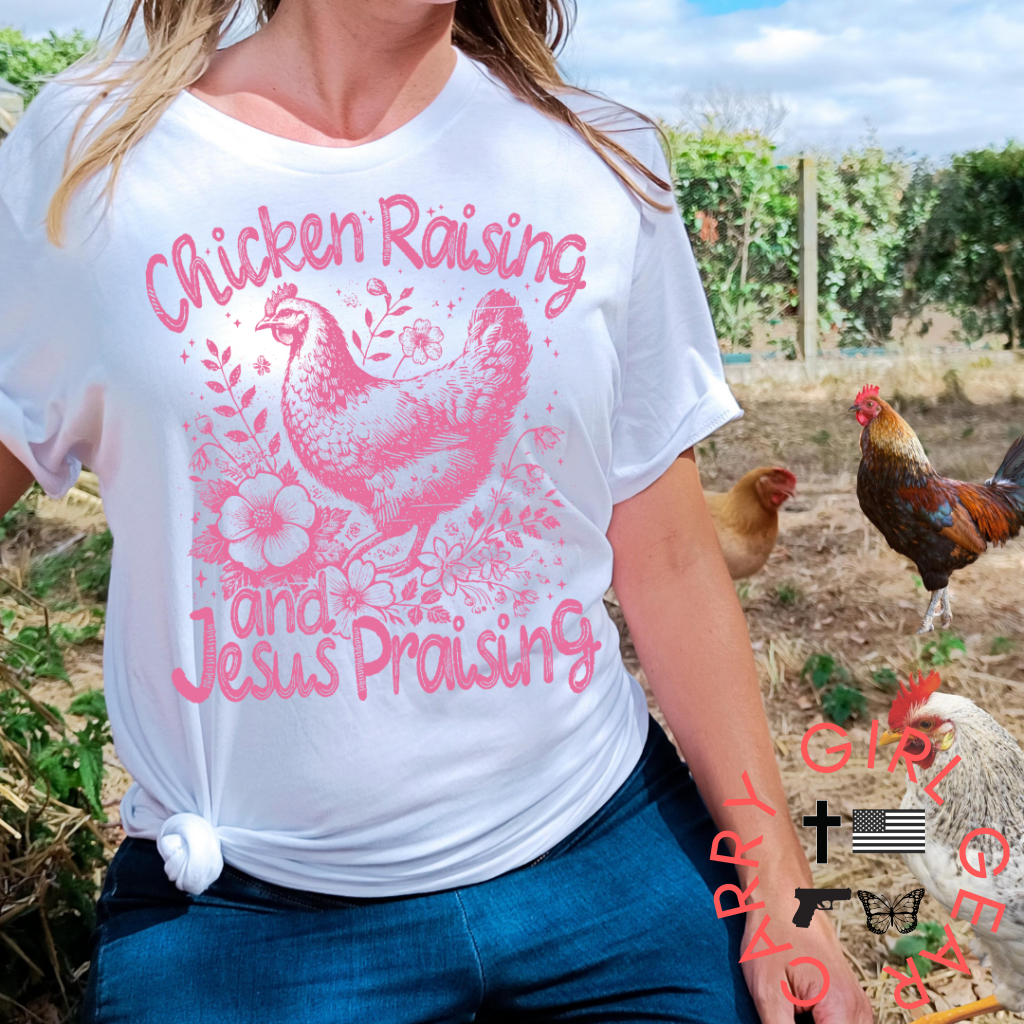 CHICKENS & JESUS TEE
