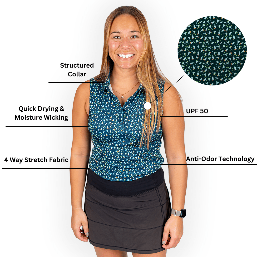 Cocktail Hour Women's Polo (Sleeveless)
