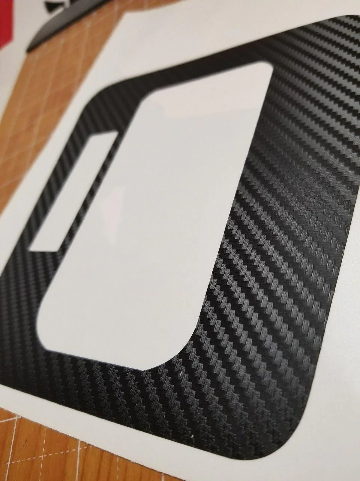 CVT Shifter Overlay (3D Carbon) - 2015-2021 Subaru WRX / 2014-2017 Forester / 2013-2017 Crosstrek XV
