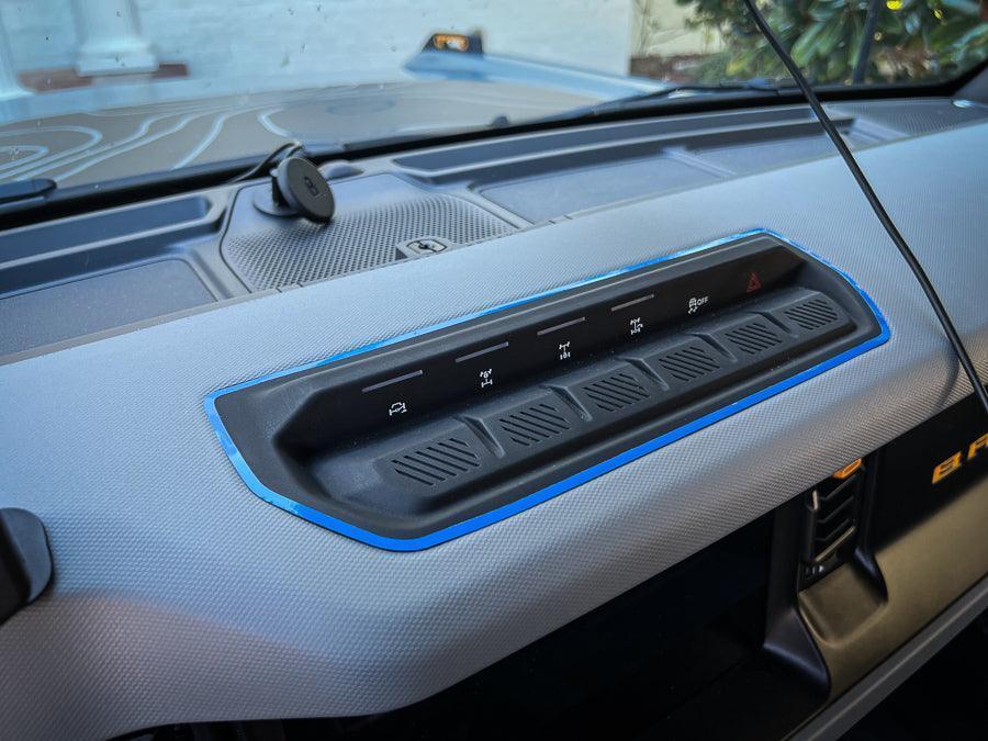 Dashboard Switch Outline (Standard Series) - 2021+ Bronco