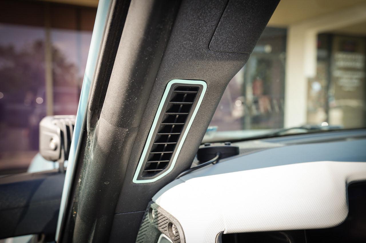 Defroster Vent Outline (Printed Series Vinyl) - 2021+ Bronco