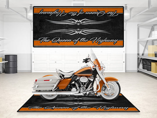MPM Motorcycle Mat for Touring Motorcycle "The Queen of the Highway" - MM7299