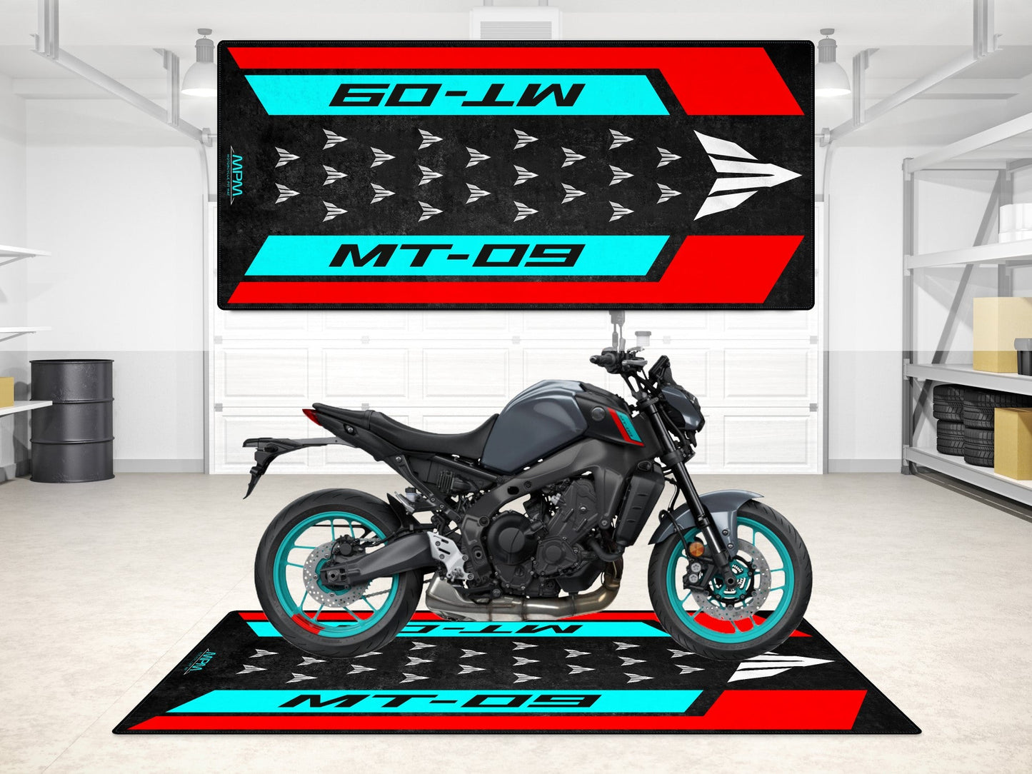 MPM Motorcycle Mat for Yamaha MT-09 - MM7117