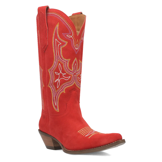 Dingo Hot Sauce - Women's Suede Leather Cowgirl Boots