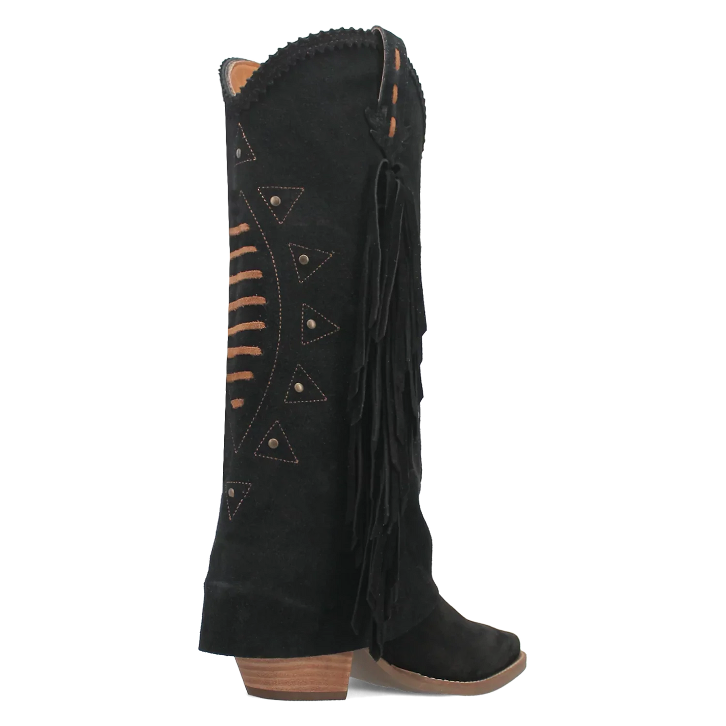 Dingo Spirit Trail  - Women's Suede Leather Cowgirl Boots