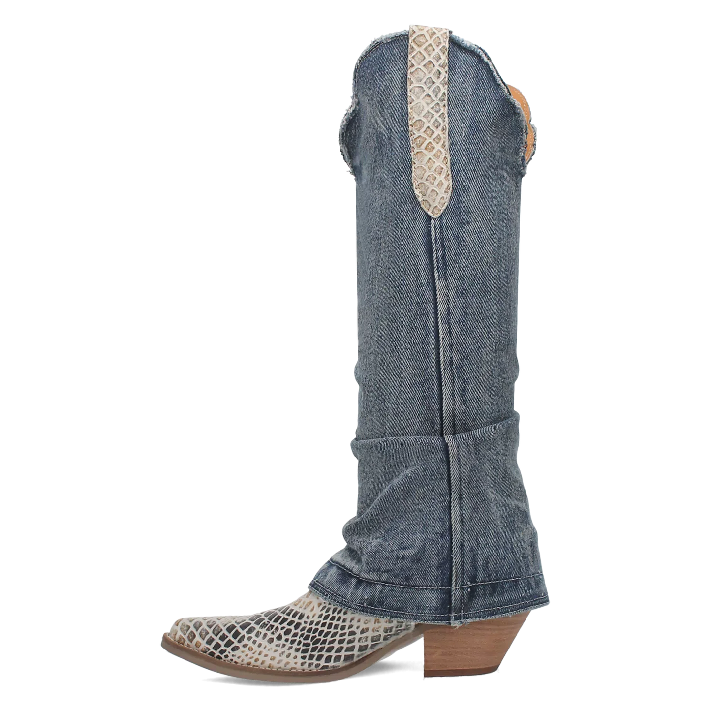 Dingo Shabby - Women's Denim Cowgirl Boots