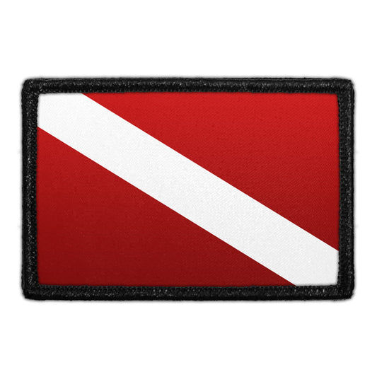 Diver Down Flag - Removable Patch