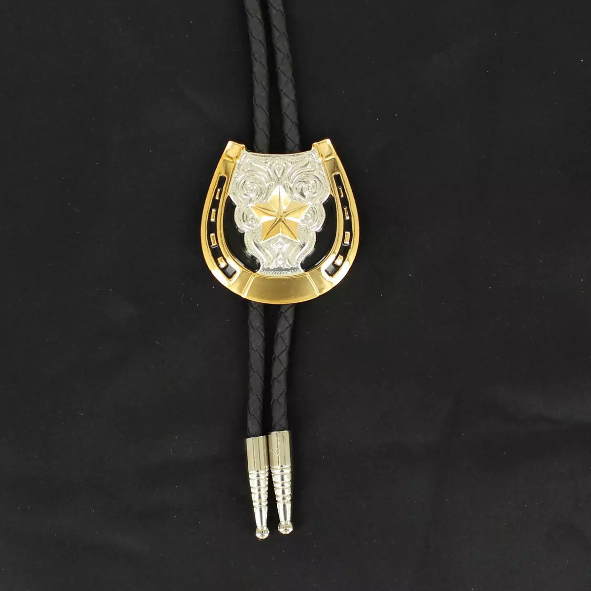 Double S Horseshoe - Bolo Tie