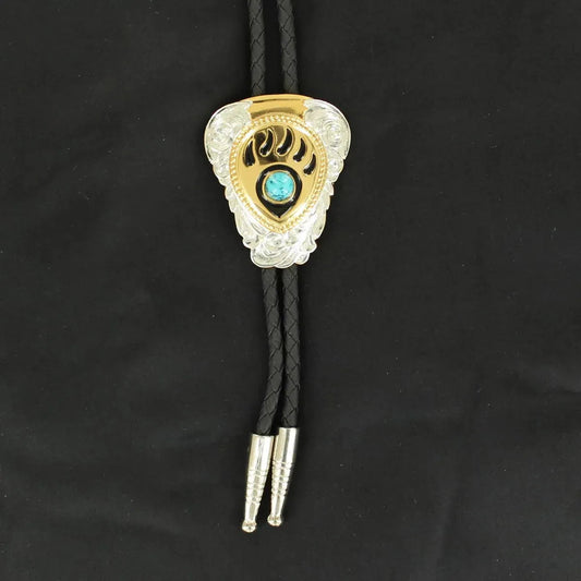 Double S Bear Claw - Bolo Tie
