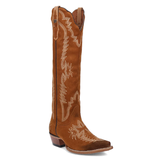 Dan Post Marlowe - Women's Suede Leather Cowboy Boots
