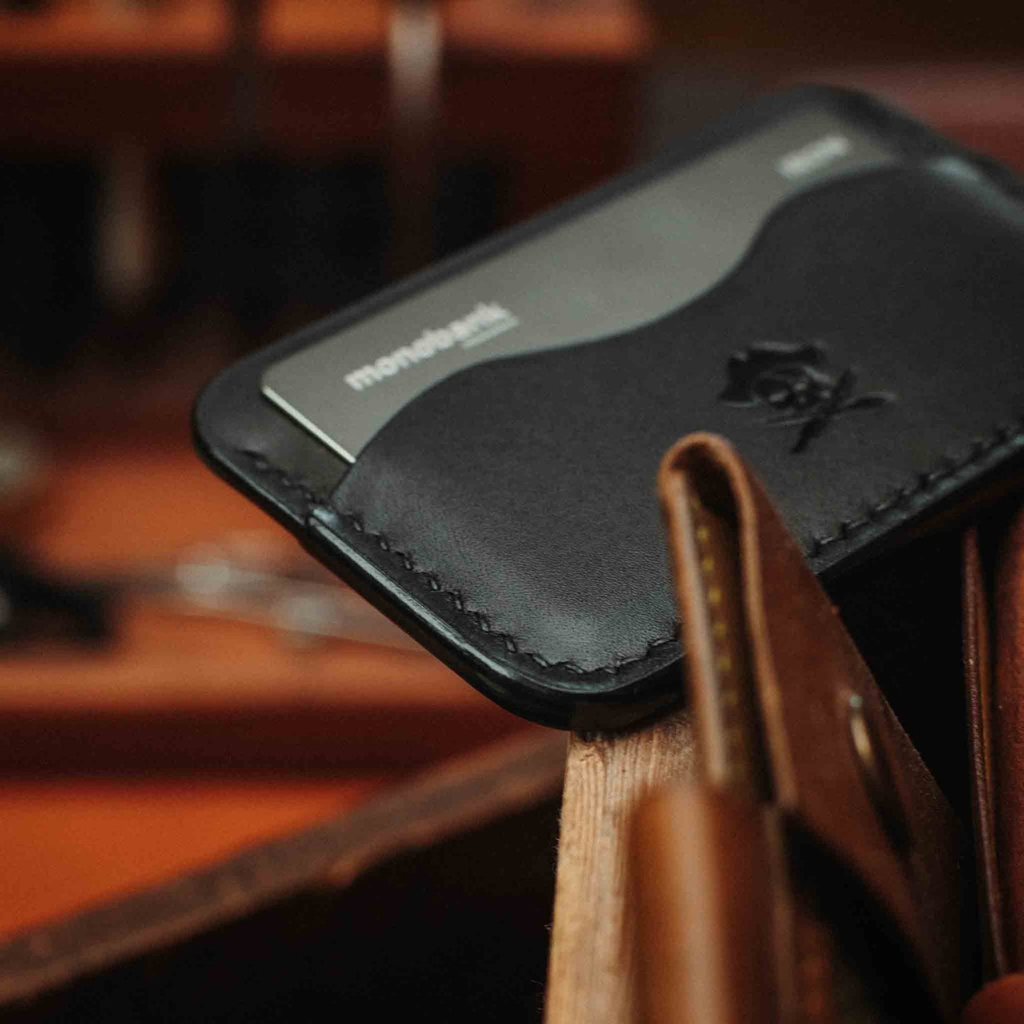 Minimalist Wallet - Drunken Boatswain v2 | Slim Leather | EDC