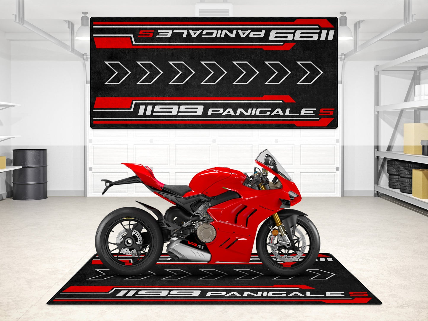 MPM Motorcycle Mat for Ducati 1199 Panigale S - MM7183