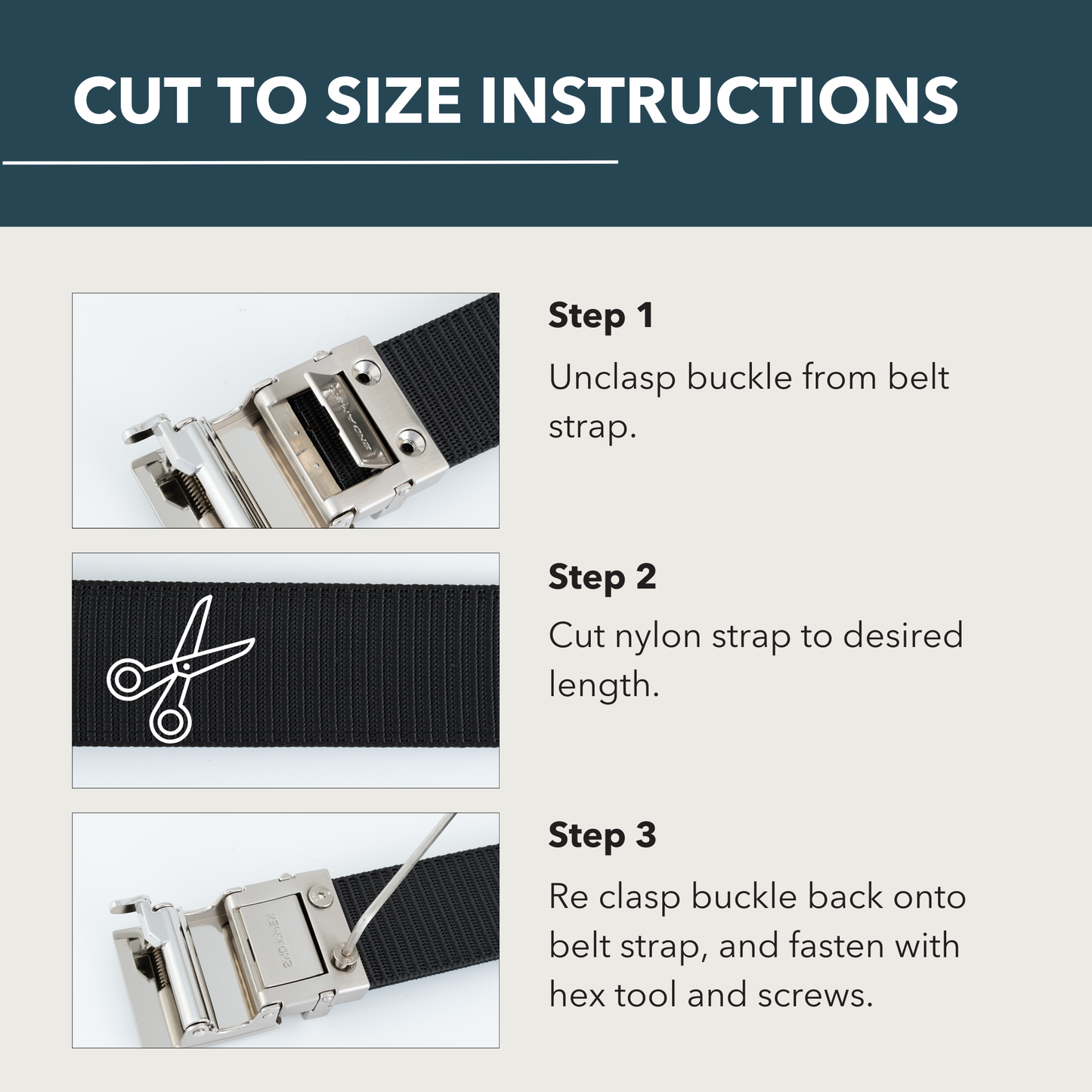 Protector 1.0 EDC Belt 1.38" Width For Everyday Carry