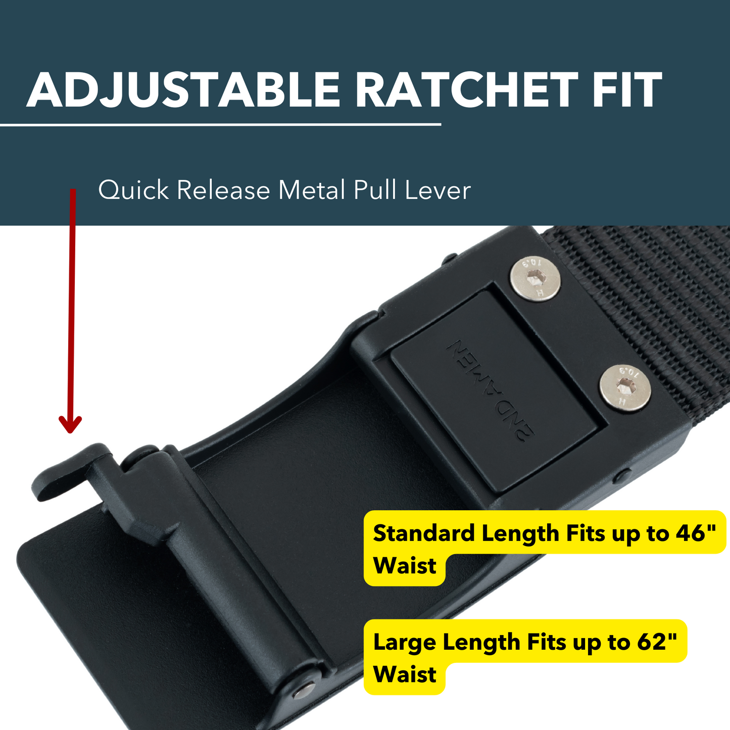 OPS 1.0 EDC Belt 1.5" Width Ballistic Nylon for Everyday Carry