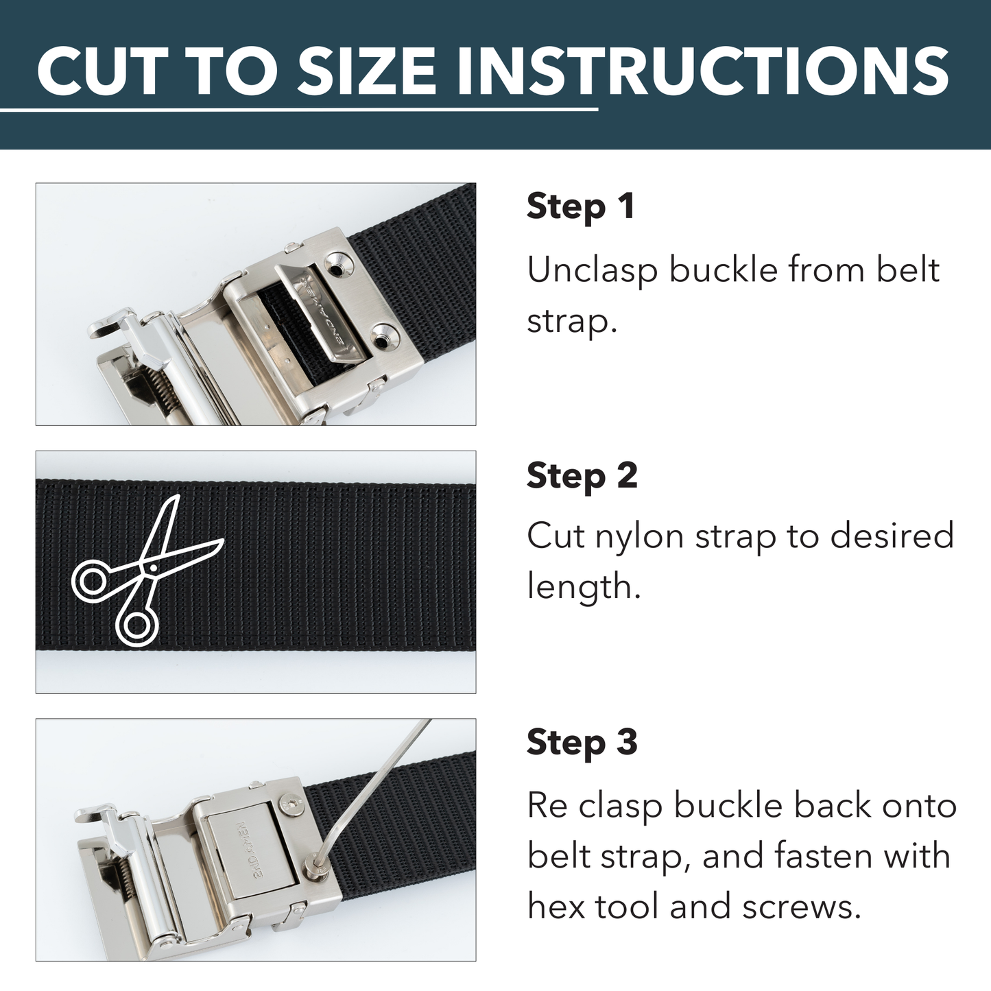 Stealth Leather EDC Belt for Everyday Carry