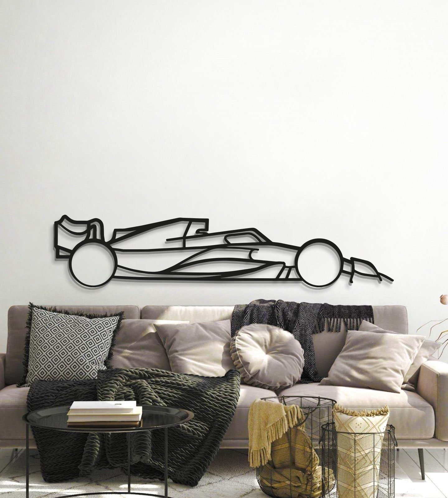 Formula 1 2022 Metal Car Wall Art- MT0978