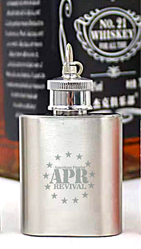 Mini Flask Keychain – 1oz Stainless Steel