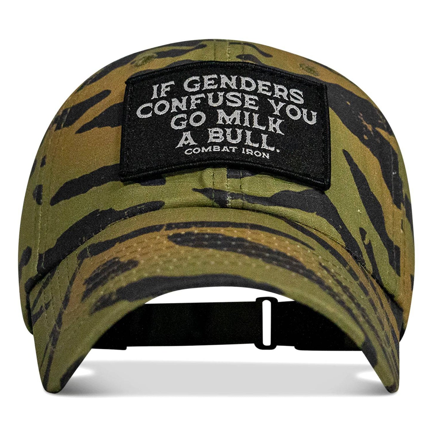 If Genders Confuse You Go Milk A Bull Patch Ripstop Tactical Hat