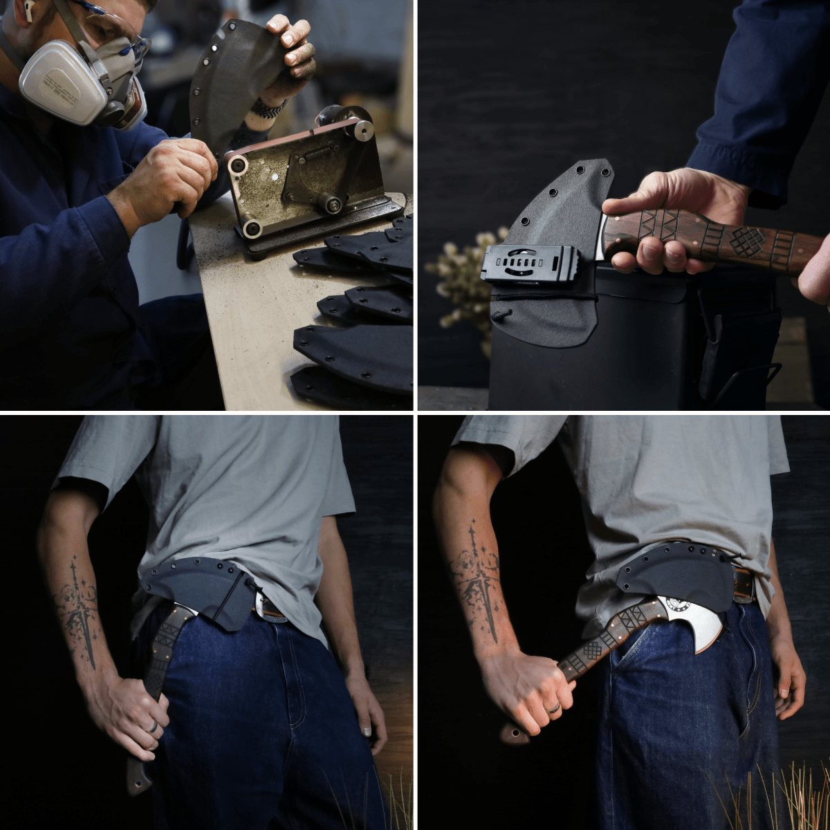 Hand forged tomahawk "Nanook"