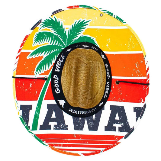 Peter Grimm Hawaii - Rye Straw Lifeguard Hat